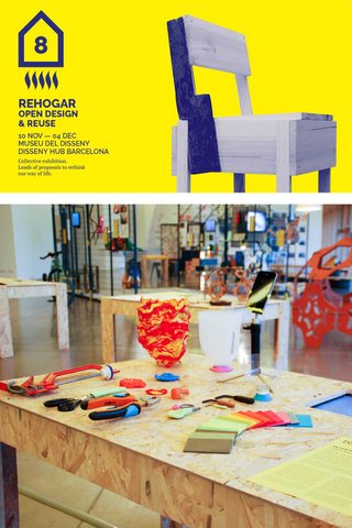 Rehogar Open Design and Reuse 2016 at the Design Museum of Barcelona