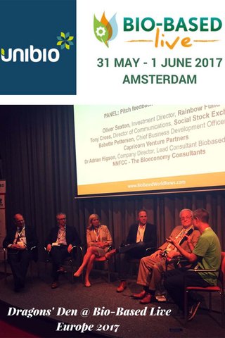 Bio-Based Live Europe 2017 at Amsterdam Science Park